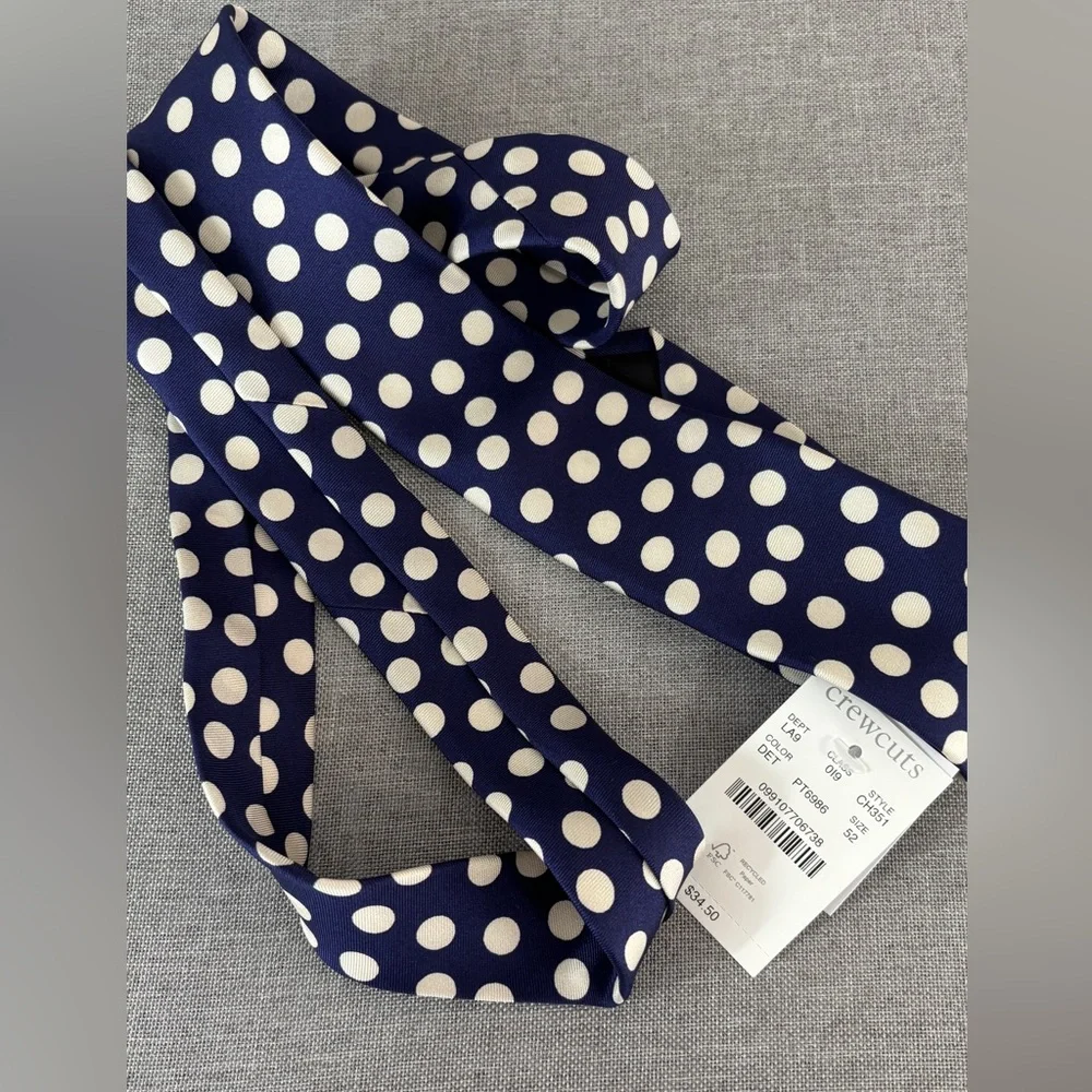Crewcuts Kids' silk tie in dot
